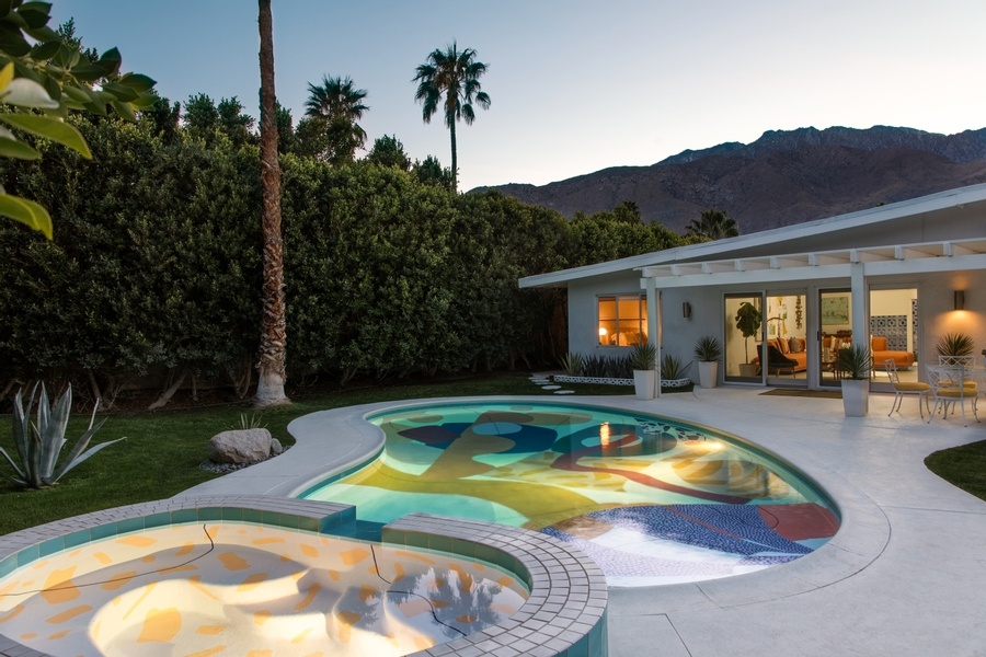 Mural Design at Hillside House by StudioProba. Photo: Madeline Tolle
