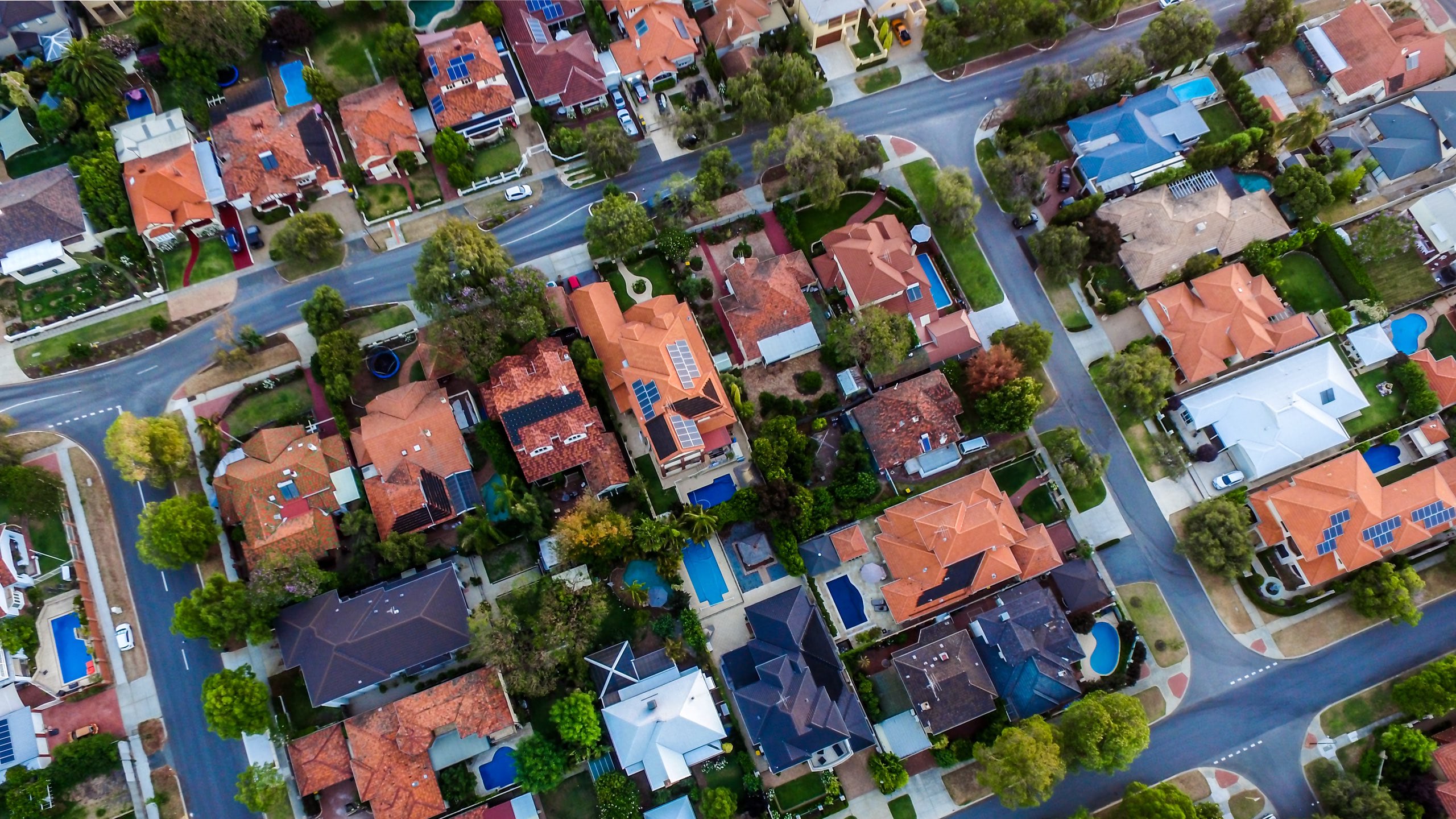 The Australian housing market is dominated by three and four bedroom homes. Getty Images