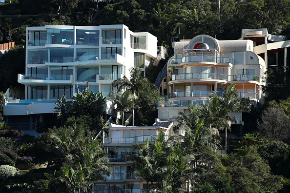VARIOUS CITIES, AUSTRALIA - APRIL 18:  Luxury homes overlooking The Spit Bridge in Seaforth, located in the electorate of Warringah on April 18, 2019 in Sydney, Australia. The electorate of Warringah is located in Sydney's Northern Beaches and Lower North Shore and is currently held by Liberal MP Hon Tony Abbott. Australians will head to the polls on May 18 to elect members of the 46th Parliament. (Photo by Cameron Spencer/Getty Images)
