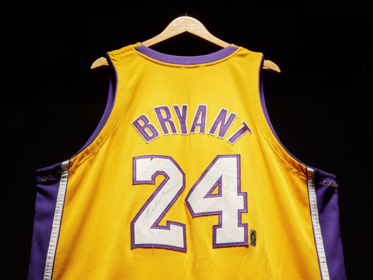 Kobe Bryant's 2008 NBA Finals Jersey Put On Display At National