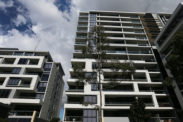 Apartment rents in Australian cities are now on par with house prices. (Photo by Lisa Maree Williams/Getty Images)