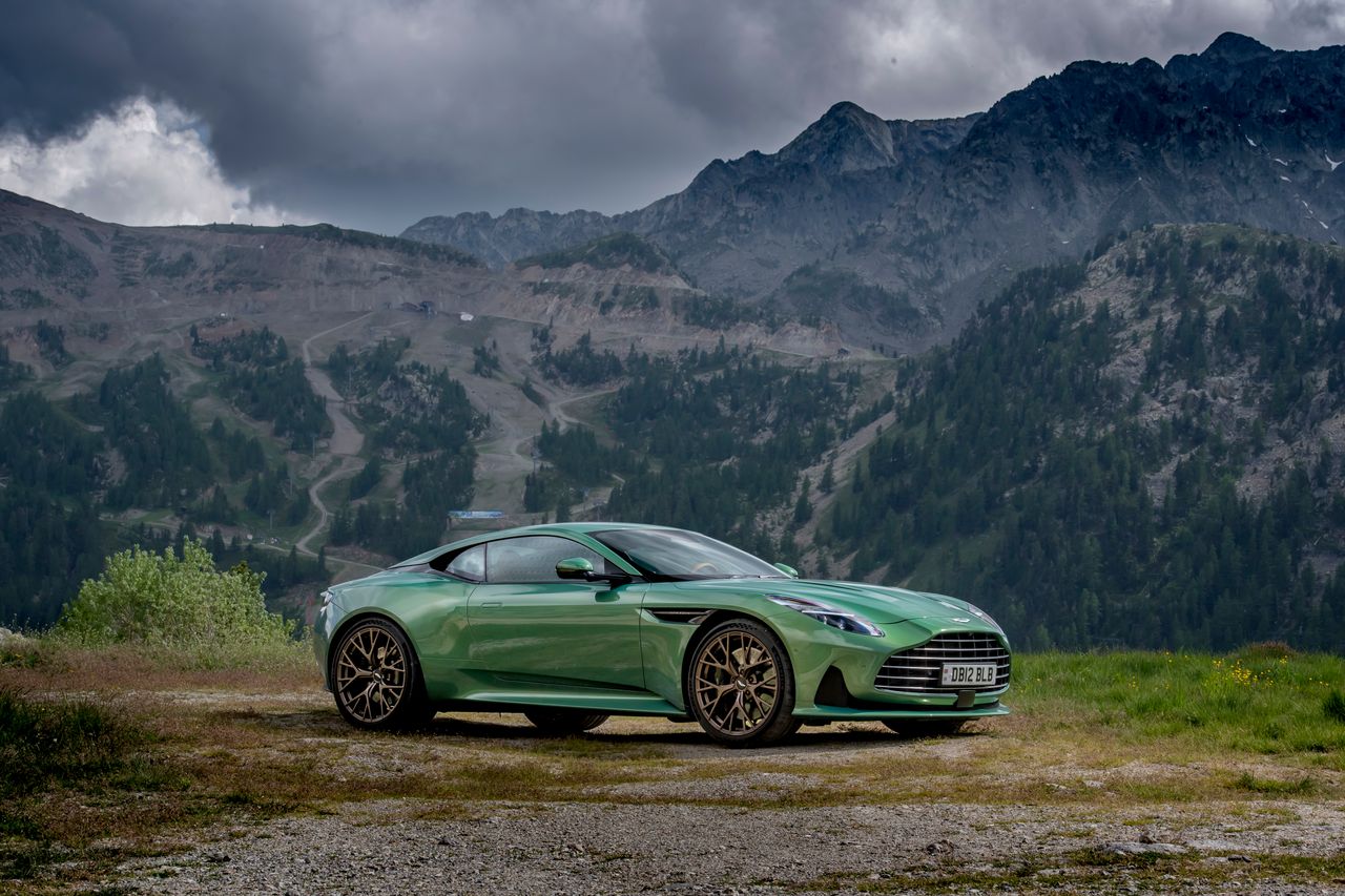 The DB12, which has a base price of US248,000, will arrive on the scene christened as not only Aston Martin’s but the world’s first “super tourer.”
Aston Martin