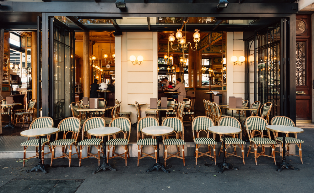 Paris cafe. Image: Shutterstock