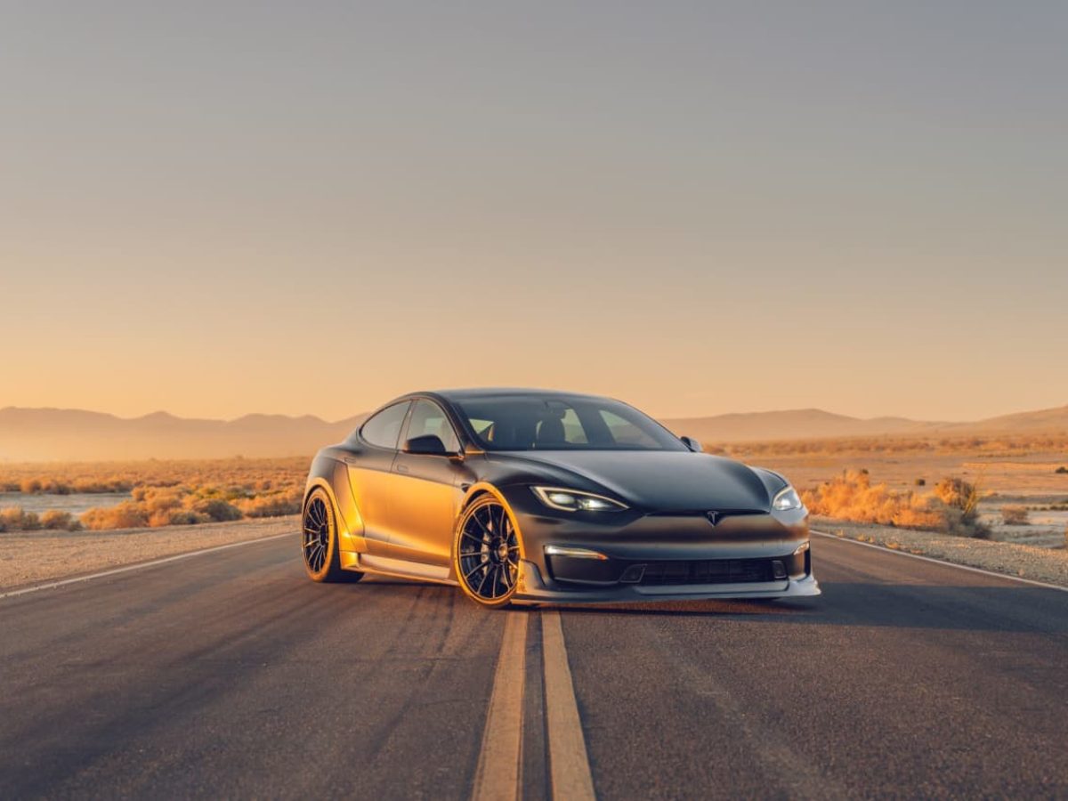 Competition Carbon Reveals Tesla Model S Plaid Widebody Kit