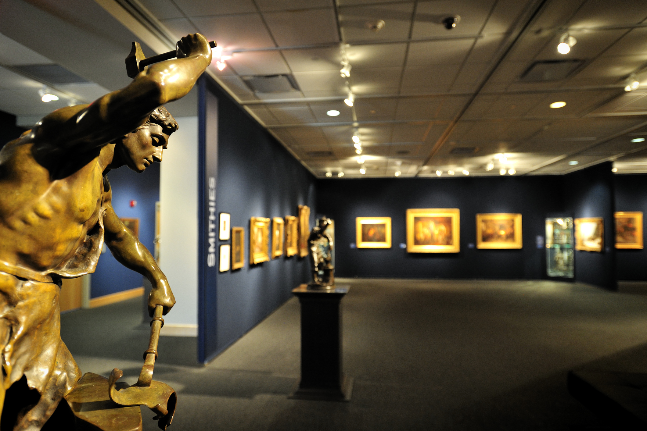 The Grohmann Museum at Milwaukee School of Engineering is one of Milwaukee's newest attractions and home to the world's most comprehensive art collection dedicated to the evolution of human work. The Eckhart G. Grohmann Collection 