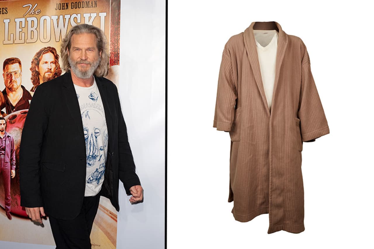 Fans of Jeff Bridges (left) and the Coen Brothers’ 1998 cult film The Big Lebowski will focus on day three (Dec. 16) of the sale, which will celebrate the film’s 25th anniversary.
Getty images/Julien’s Auctions