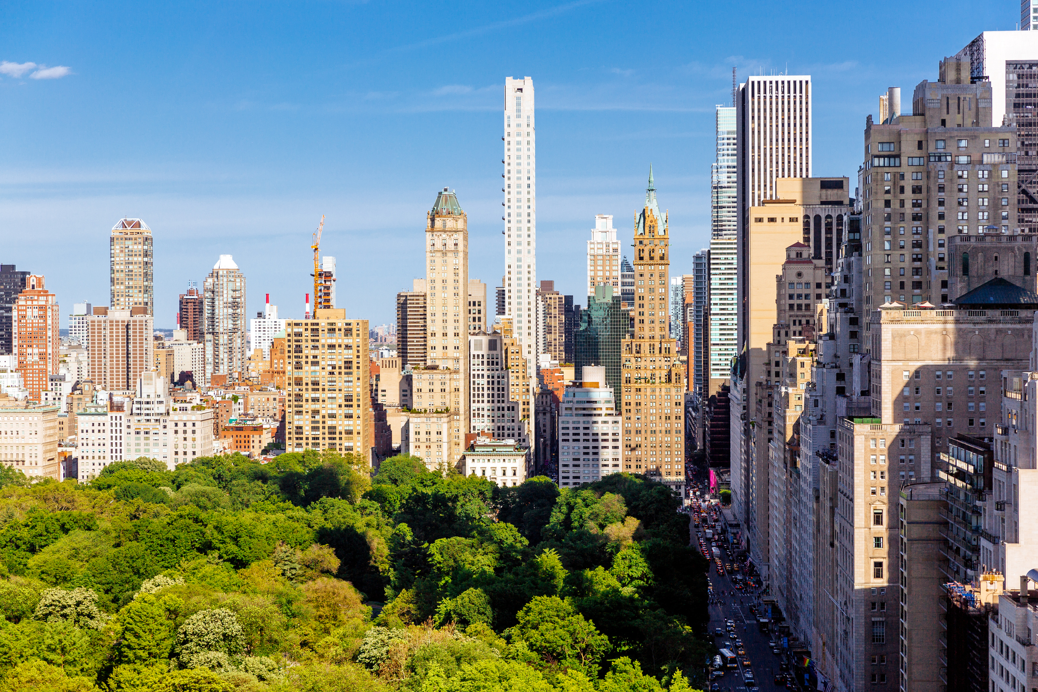 A penthouse at Central Park Tower is in contract for around $115 million. Credit:	Alexander Spatari/Getty Images 