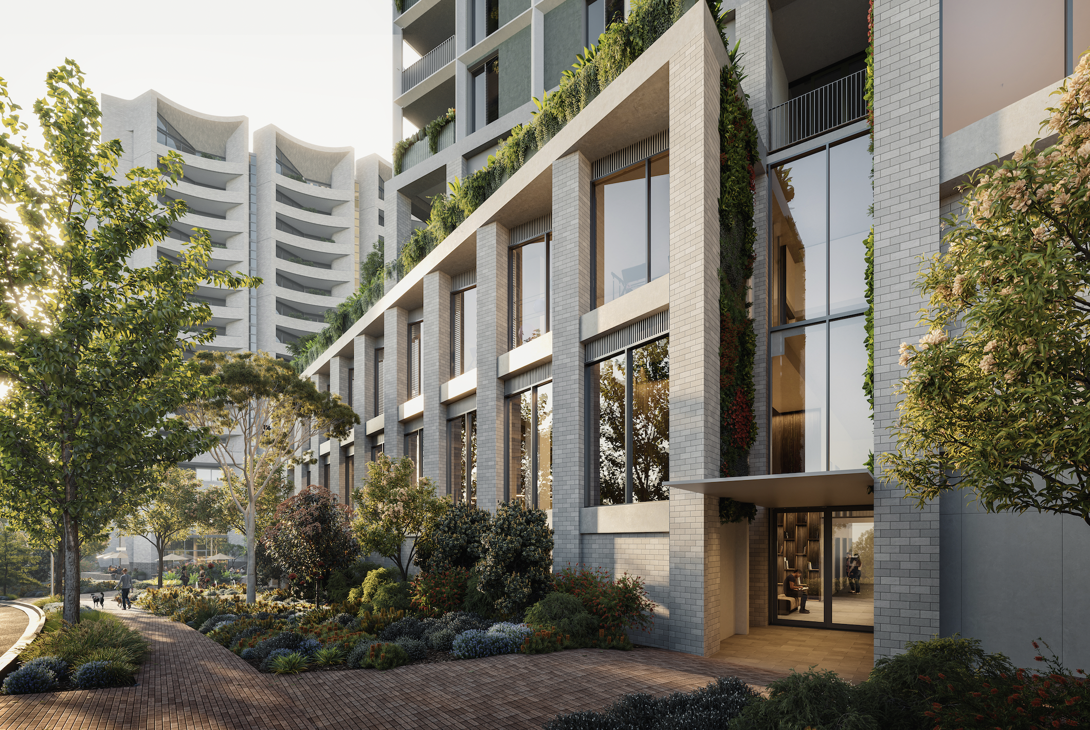 Norwest Quarter will consist of eight residential towers providing housing for more than 2,000 residents. Image: Artist's impression