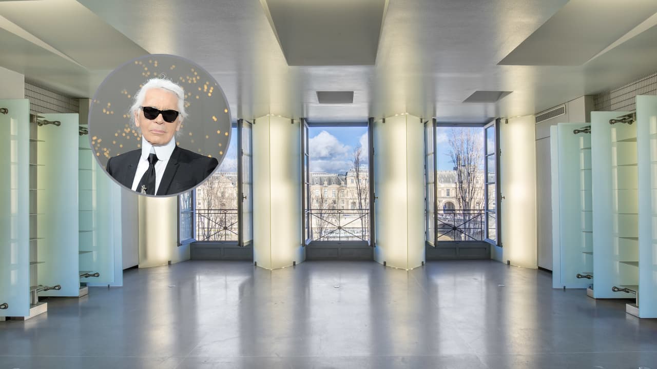 The former Paris home of the late fashion icon Karl Lagerfeld is being sold at auction.
COMPOSITE: GETTY IMAGES; MEDIACORP