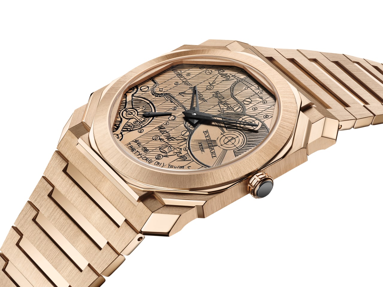 Bulgari's Latest 'Sketched' Watches Are Drawing Attention