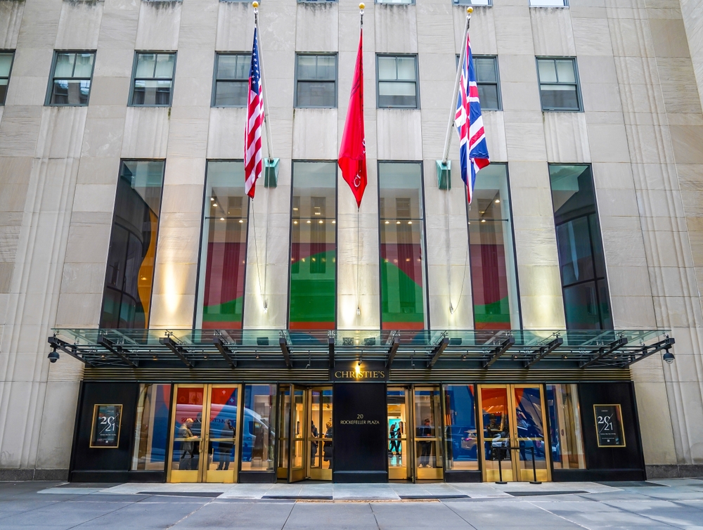 Some bidders will be encouraged to call in or show up to bid at the Christie’s Rockefeller Center saleroom. PHOTO: LEONARD ZHUKOVSKY/SHUTTERSTOCK