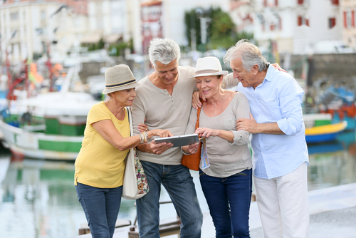 Baby Boomers are spending on travel and dining out. Shutterstock