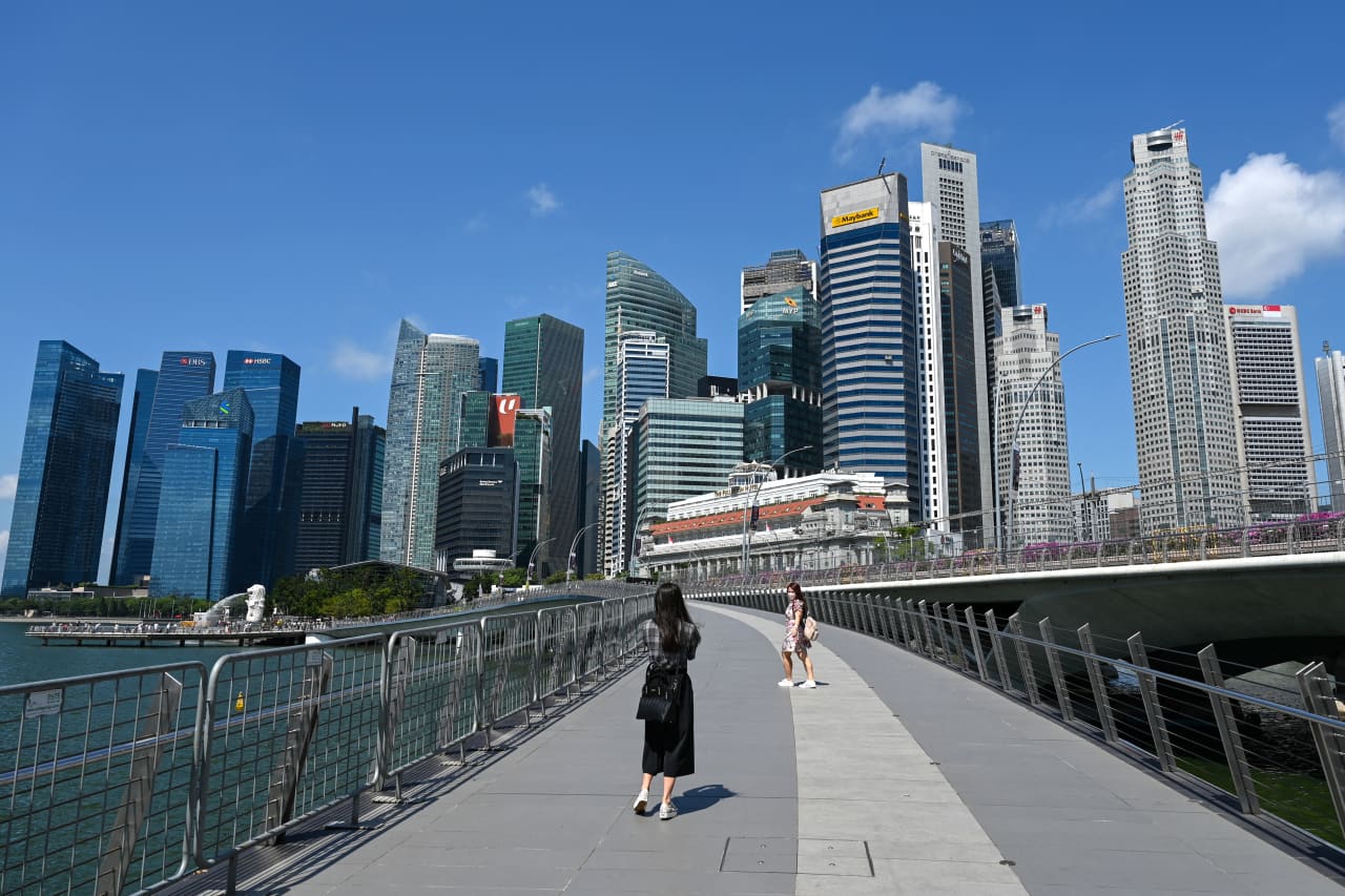 Singapore is just over half the size of Los Angeles and one of the top wealth centers in the world, according to Citi Private Bank.
AFP via Getty Images