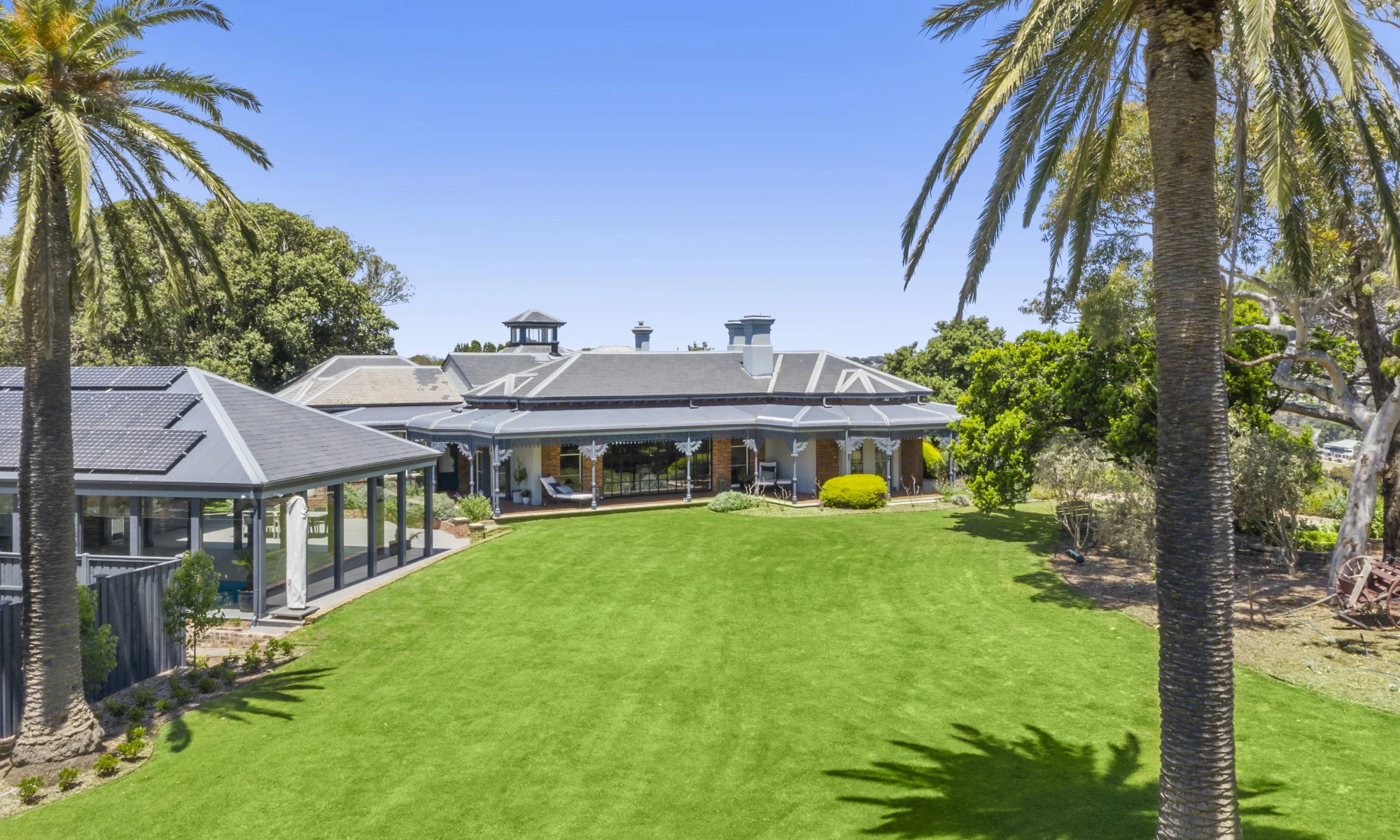 Garden of property