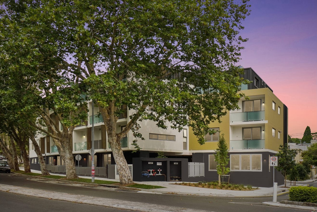 142 Carillon Avenue, Newtown, a 37-studio co-living apartment block sold off market for $21.5 million, setting a new benchmark.