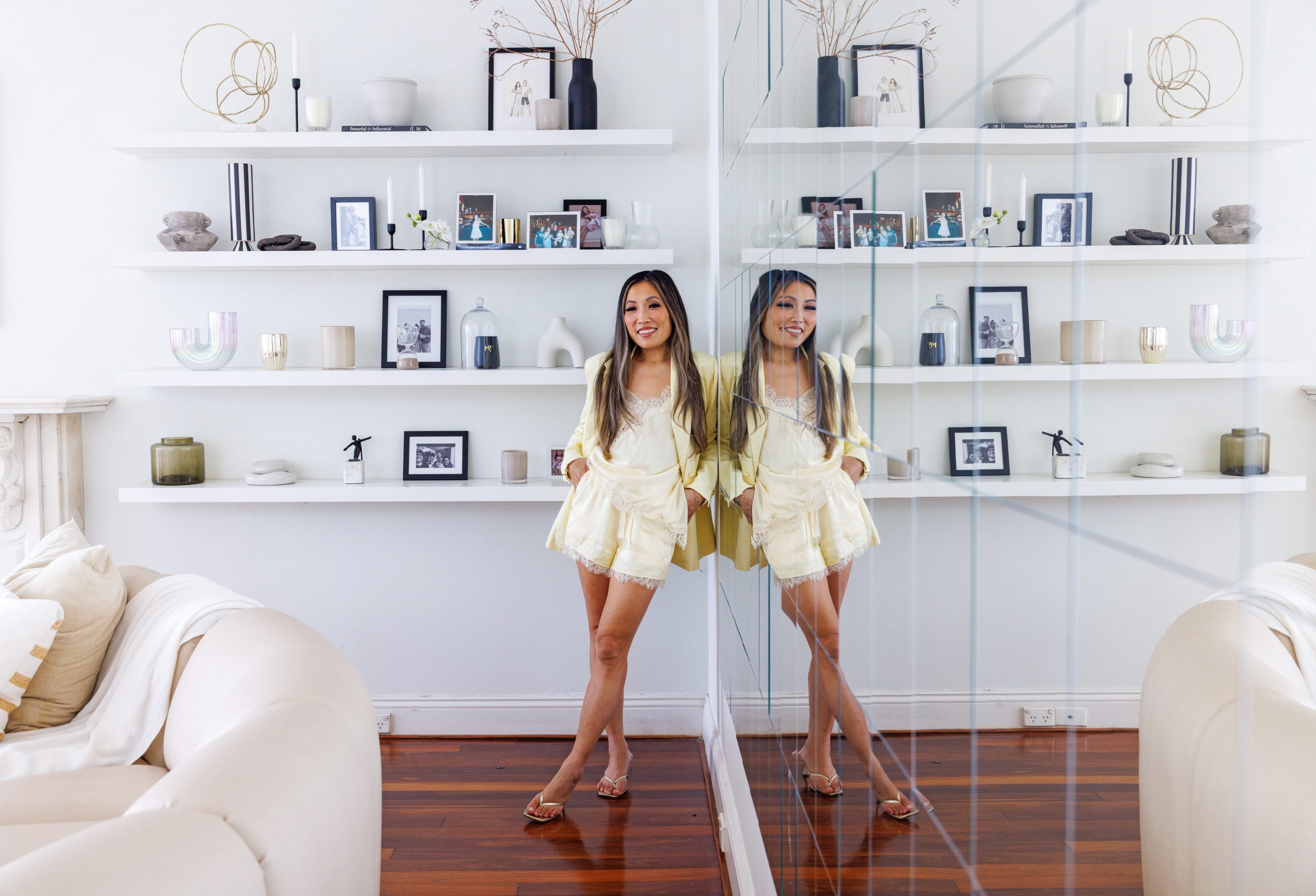 At home in Birchgrove,
Jane Lu’s waterfront sanctuary reflects a business built from the ground up. Photo: Toby Zerna